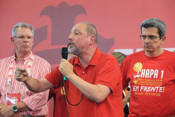 PORTO ALEGRE,RS,BRASIL.2023,12,09.Eleiçoes no Inter,Alessandro Barcellos foi reeleito presidente do Inter em eleição realizada neste sábado (8). Representando a chapa 