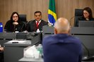 PORTO ALEGRE, RS, BRASIL - 11/12/2023 - Início do julgamento de Neuza Regina Bitencourt Vidaletti e Dionatha Bitencourt Vidaletti acusados do homicídio de pai, mãe e filho após briga de trânsito. FOTO: JONATHAN HECKLER, AGÊNCIA RBS<!-- NICAID(15622159) -->